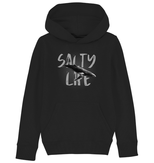 Salty Life "Humpback Whales" - Kids Organic Hoodie