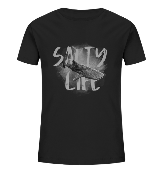 Salty Life "Whale Shark" - Kids Organic Shirt