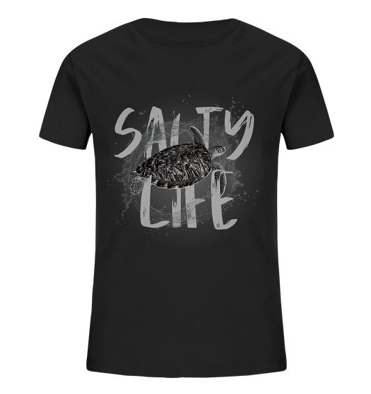 Salty Life "Sea Turtle" - Kids Organic Shirt