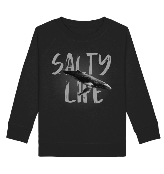 Salty Life "Humpback Whales" - Kids Organic Sweatshirt