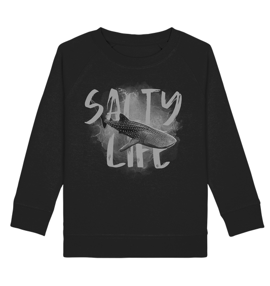 Salty Life "Whale Shark" - Kids Organic Sweatshirt