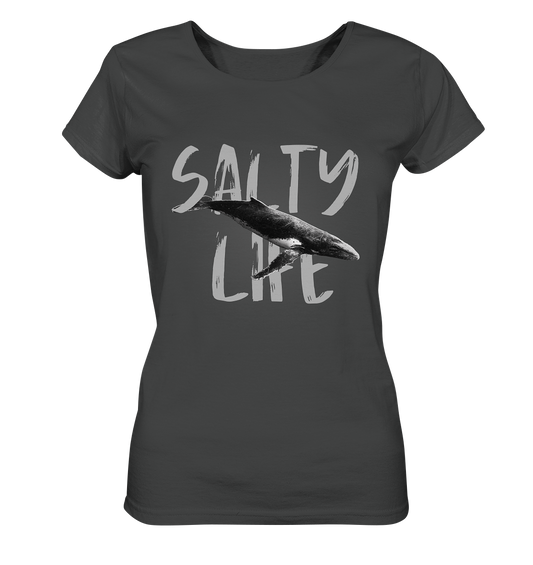 Salty Life "Humpback Whales" - Ladies Organic Shirt