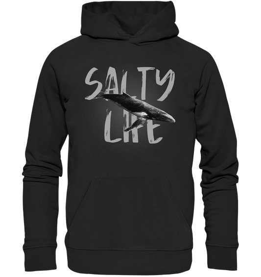 Salty Life "Humpback Whales" - Organic Hoodie