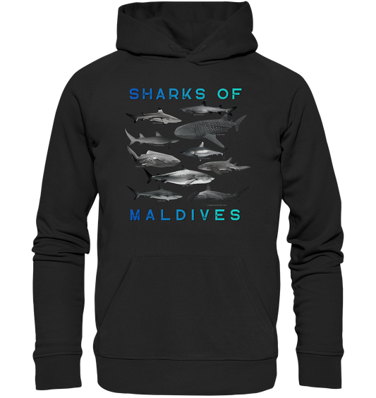 Salty Life "Sharks of Maldives" - Organic Hoodie