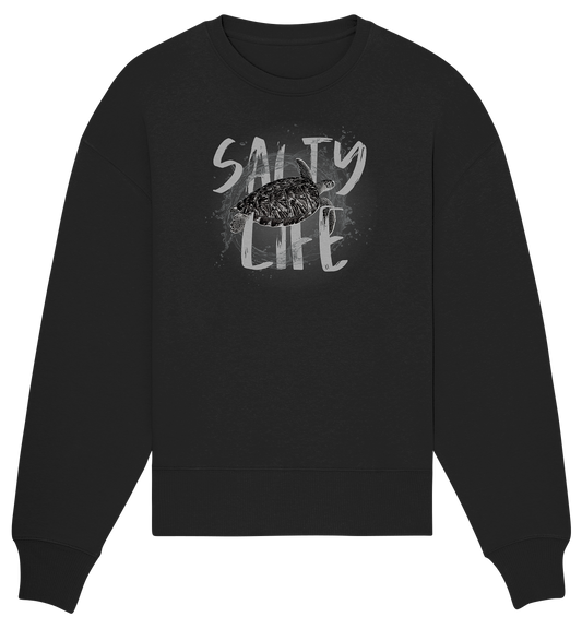Salty Life "Sea Turtle" - Organic Oversize Sweatshirt