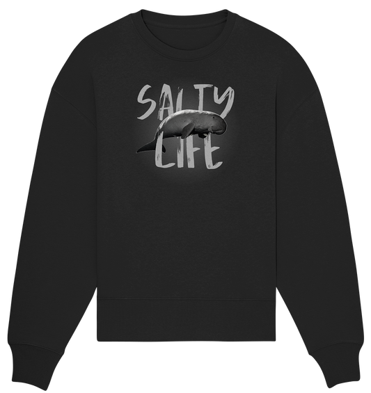 Salty Life "Dugong"   - Organic Oversize Sweatshirt