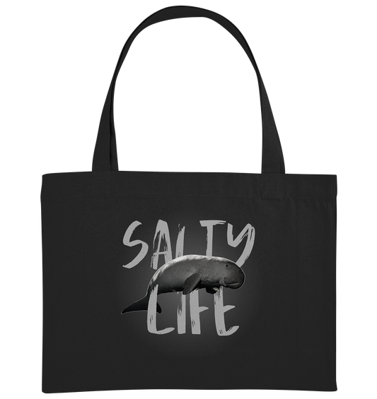 Salty Life "Dugong"   - Organic Shopping-Bag