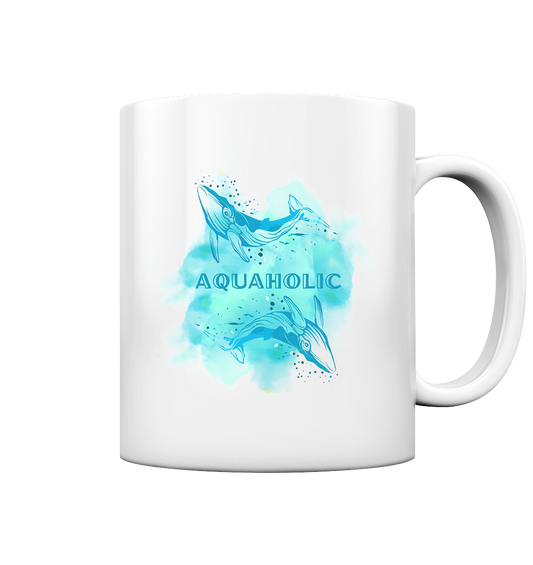 Aquaholic  - Tasse glossy