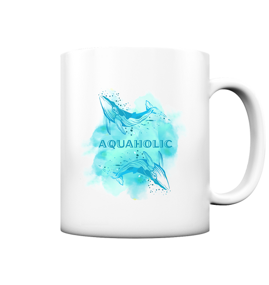 Aquaholic  - Tasse matt