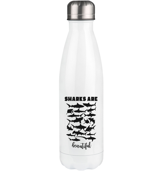 Sharks are beautiful - Thermoflasche 500ml